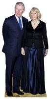 Star Cutouts King Charles Queen Camilla Cardboard Cutout