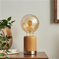 BHS Astrix Vintage Table Lamp - Natural