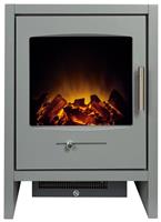 Adam Bergen Electric Stove-Grey