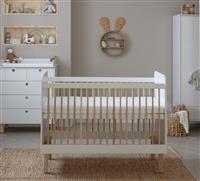 Habitat Eden Cot With Mattress - White