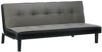 Birlea Aurora Clic Clac Velvet Sofa Bed - Grey