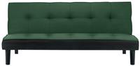 Birlea Aurora Clic Clac Velvet Sofa Bed - Green