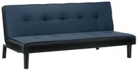 Birlea Aurora Clic Clac Velvet Sofa Bed - Midnight Blue