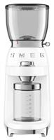 Smeg CGF01WHUK 50's Style Retro Coffee Bean Grinder - White