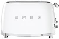 Smeg TSF03WHUK 50's Style Retro 4 Slice Toaster - White