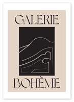 East End Prints La Vie Boheme Unframed Wall Print - A2