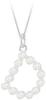 Revere Sterling Silver D Initial Freshwater Pearl Pendant