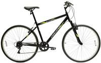 Challenge 28 inch Wheel Size Mens Hybrid Bike - Black