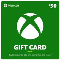 Xbox 50 GBP Gift Card