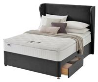 Silentnight Superking Eco 2 Drawer Divan Bed - Charcoal
