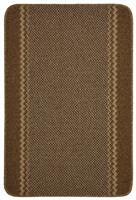 Kilkis Machine Washable Cut Pile Rug - 67x100cm - Brown