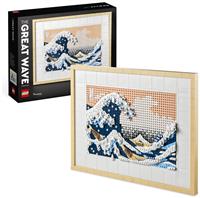 LEGO ART Hokusai - The Great Wave Wall Art Adults Set 31208