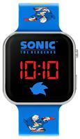 Sega Sonic the Hedgehog Blue Strap LED Digital Watch