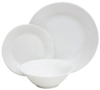 Argos Home 12 Piece Porcelain Dinner Set - White