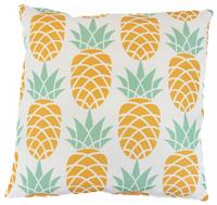 Streetwize Pineapple Printed Outdoor Cushion - Pack Of 4