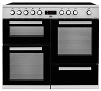 Beko KDVC100X 100cm Electric Range Cooker - Stainless Steel