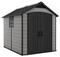 Keter Premier Apex Outdoor Garden Storage Shed - 7.5 x 9ft