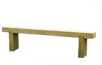 Forest Garden 4 Seater Wooden Garden Bench