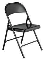 Habitat Macadam Metal Folding Chair - Black