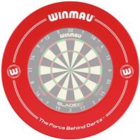 Winmau Dartboard Surrounds - Red