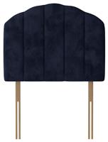 Silentnight Merlin Velvet Single Headboard - Blue