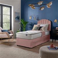 Silentnight Middleton Single Comfort Divan Bed - Pink