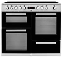 Beko KDVC100X 100cm Electric Range Cooker - Stainless Steel