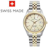 Jacques du Manoir Unisex Champagne Dial Bracelet Watch