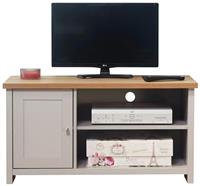 GFW Lancaster 1 Door TV Unit - Grey