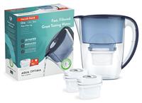 Aqua Optima Oria Water Filter Jug with 3 Filter Cartridges