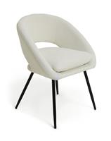 Habitat Hermione Boucle Chair - Cream