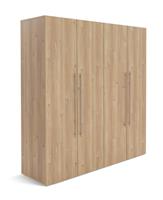 Habitat Atlas 4 Door Wardrobe - Oak