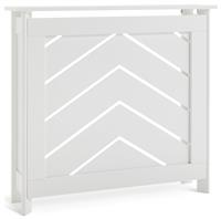 Habitat Chevron Mini Radiator Cover - White