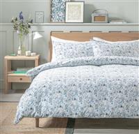 Habitat Floral Ditsy Blue & White Bedding Set - Double