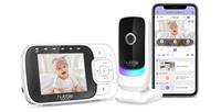 Hubble Nursery Pal Essentials 2.8 Smart Baby Video Monitor