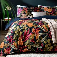 Habitat Cotton Christmas Botanical Bedding Set - Double