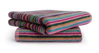 Habitat Bright Stripe 2 Pack Hand Towel - Multicoloured