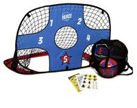 Football Flick 3.5 x 2ft Hero Strikers Goal Pack