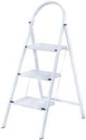 Werner 3 Tread White Stepstool