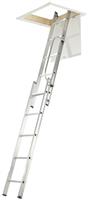 Werner 2 Section Aluminium Loft Ladder