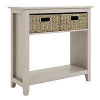 Argos Home Willow 2 Drawer Unit - Grey