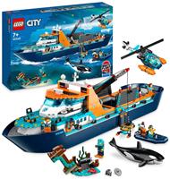 LEGO City Arctic Explorer Ship, Big Floating Boat Toy 60368