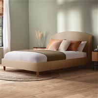 Silentnight Evana Kingsize Fabric Bed Frame - Beige