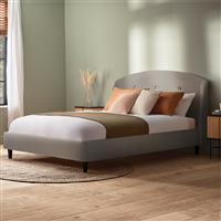 Silentnight Evana Superking Fabric Bed Frame - Grey