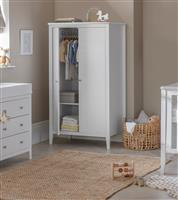 Cuggl Canterbury Nursery Wardrobe - Light Grey