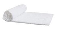 Habitat Embossed Star Bath Towel - White