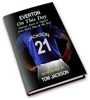 Personalised Message Everton On This Day Book