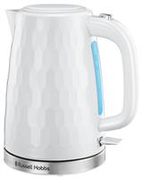 Russell Hobbs Honeycomb White Plastic Kettle 26050