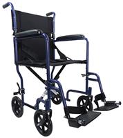 Aidapt Steel Compact Blue Transit Chair
