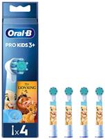 Oral-B Pro Kids Lion King Toothbrush Heads - 4 Pack